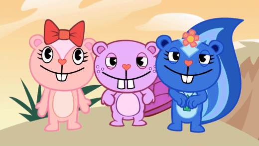 HTF three friends together