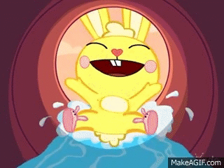 HTF character bathing